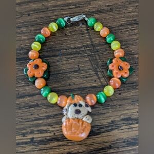 Girl's/child's Fall Halloween Thanksgiving bracelet